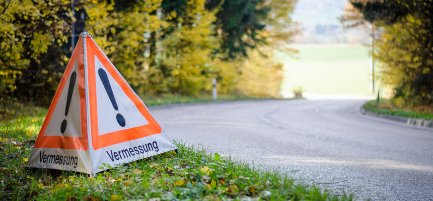 Straßenschlussvermessung